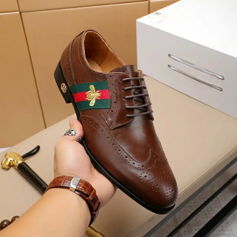 gucci oxfords chaussures pour homme s_1243b121